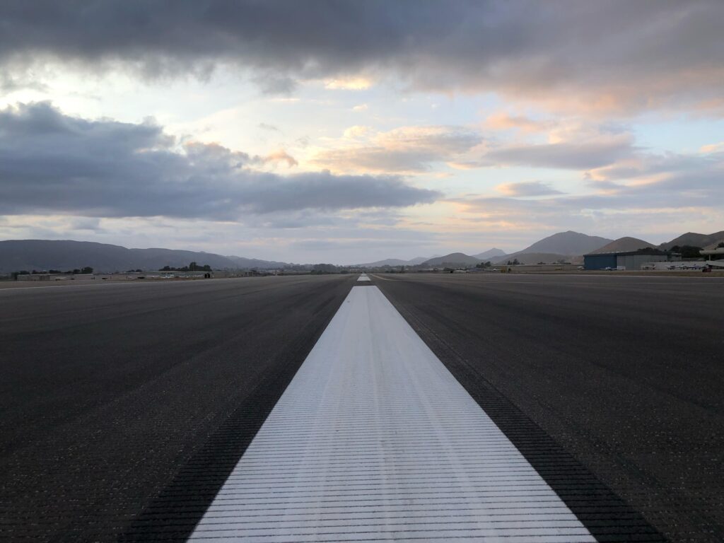 San Luis Obispo Airport Runway